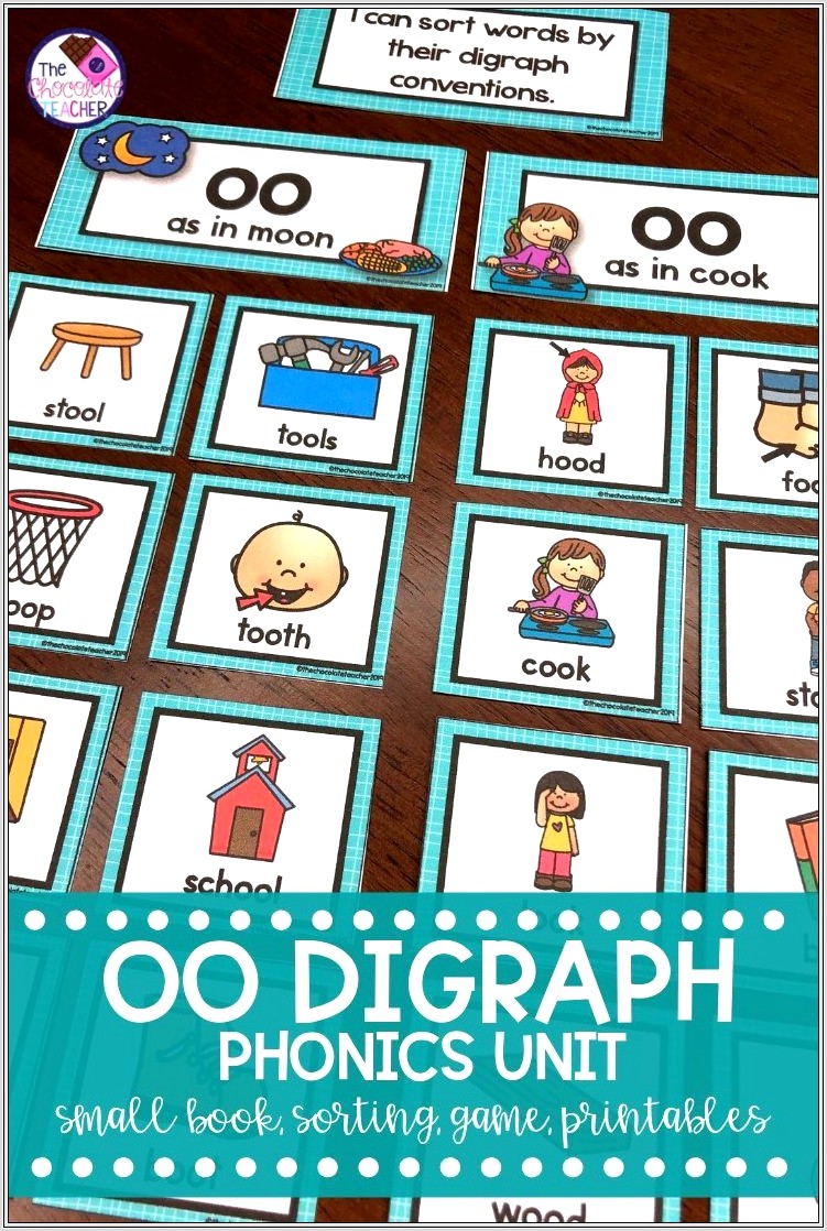 Digraph Worksheets First Grade