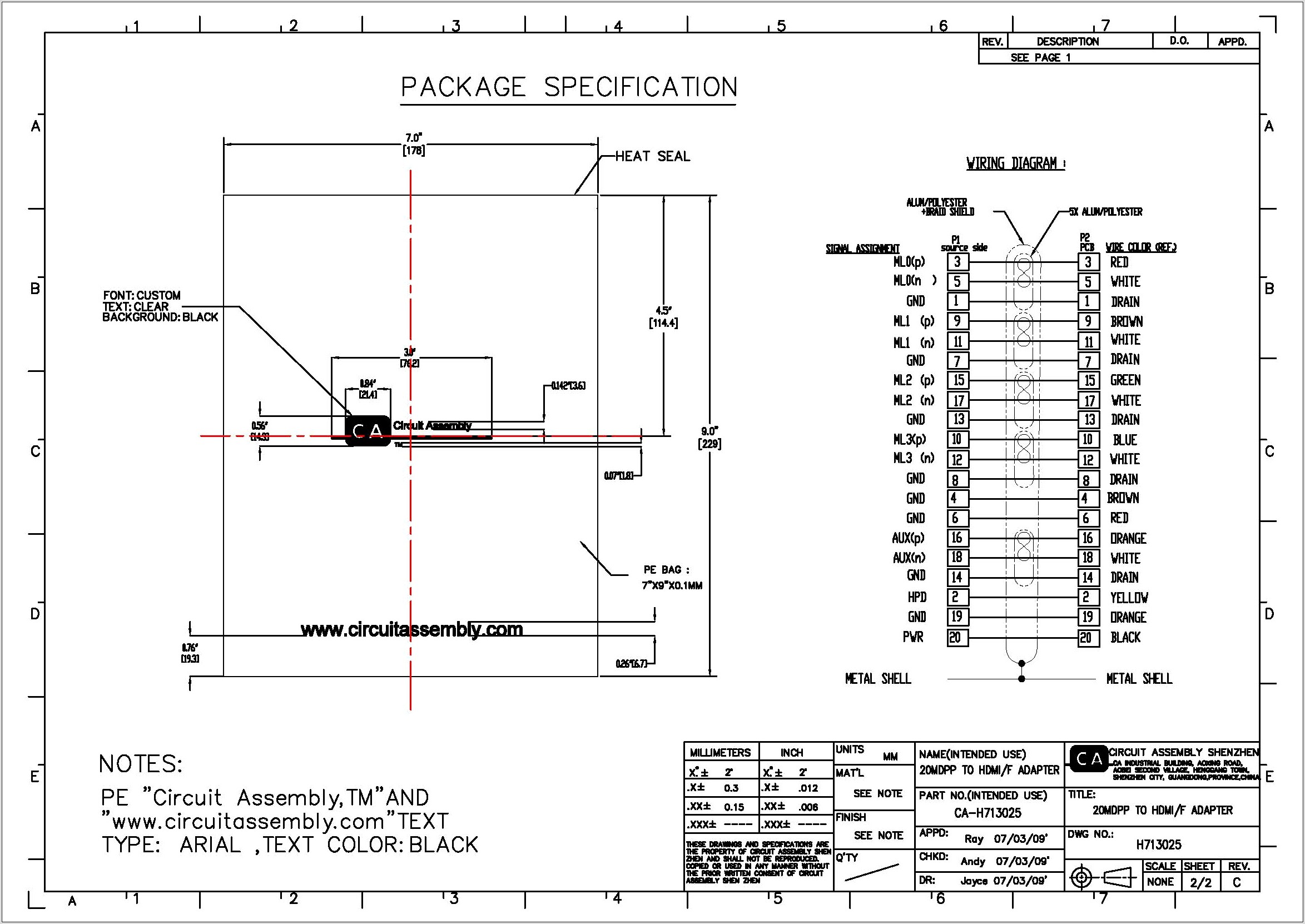 Displayport To Hdmi Wiring Diagram