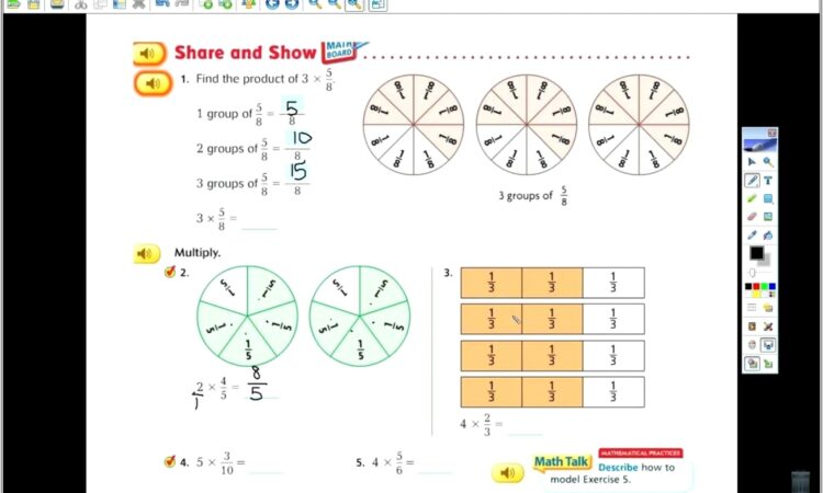 Dividing Fractions By Whole Numbers Worksheet Tes