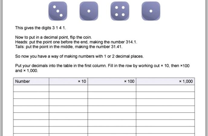 Division Of Whole Numbers Free Worksheets