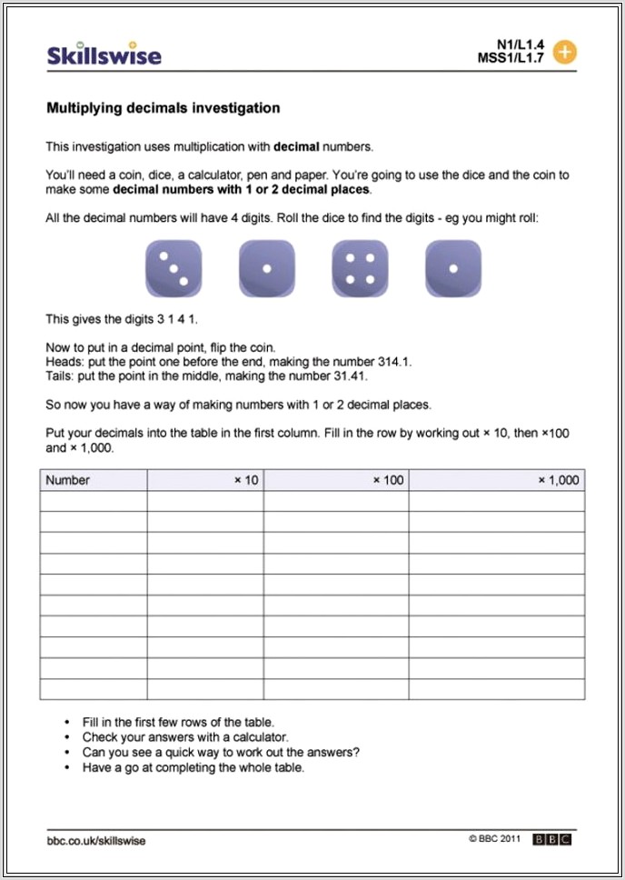 Division Of Whole Numbers Free Worksheets