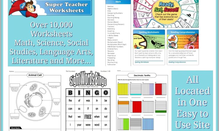 Division Worksheet Generator Super Teacher