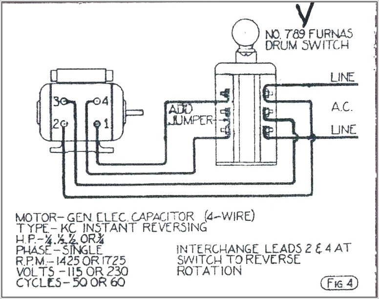 Drum Reversing Switch Wiring Diagram