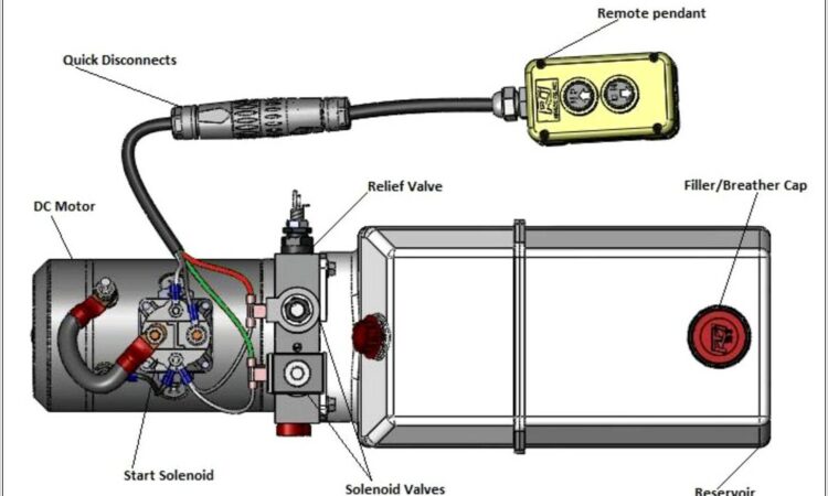 Dump Trailer Pump Wiring Diagram