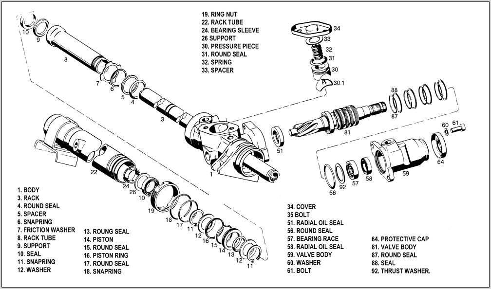 E30 Front Suspension Diagram