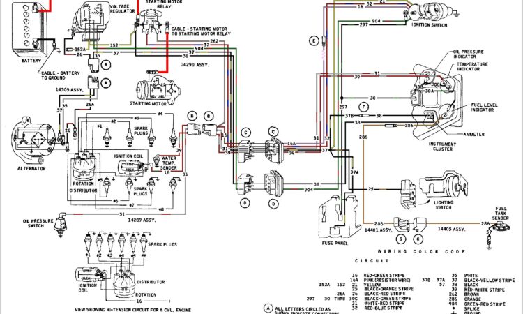 Early Bronco Starter Solenoid Wiring Diagram