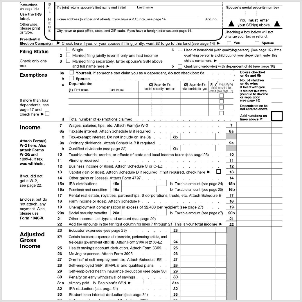 Earned Income Tax Credit Worksheet 2011