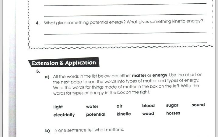 Earth Science Introduction Worksheet