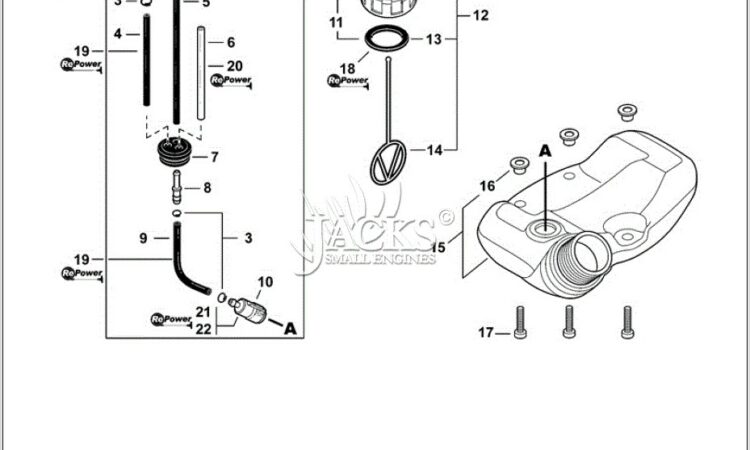 Echo Srm 225 Fuel Line Diagram