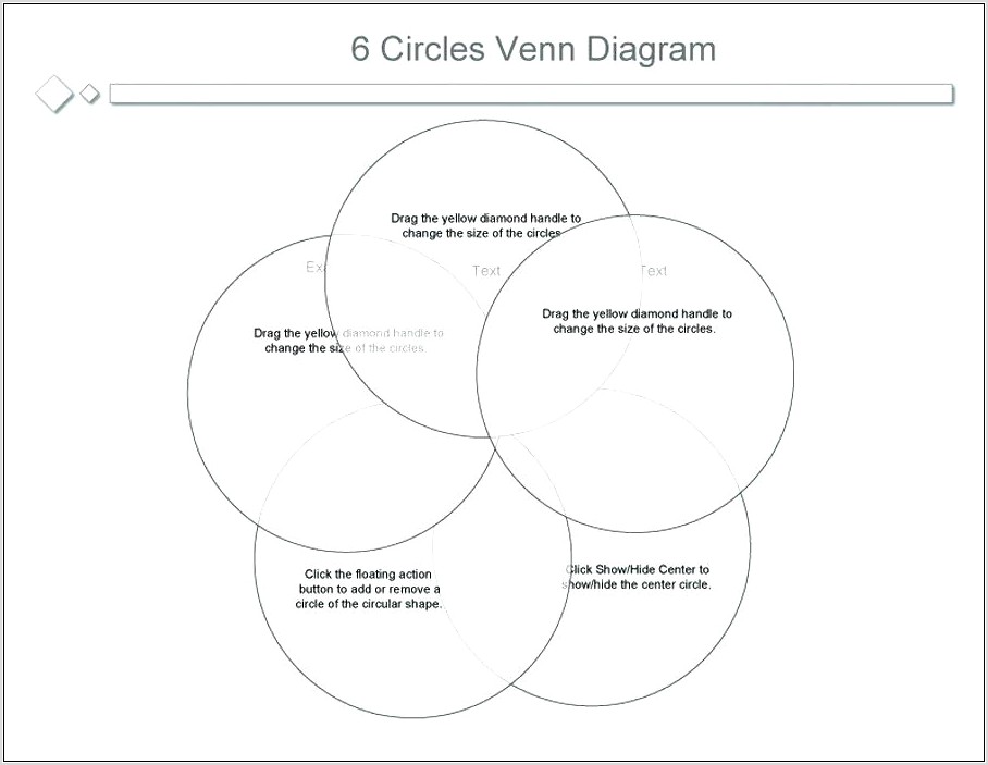 Editable Venn Diagram 2 Circles