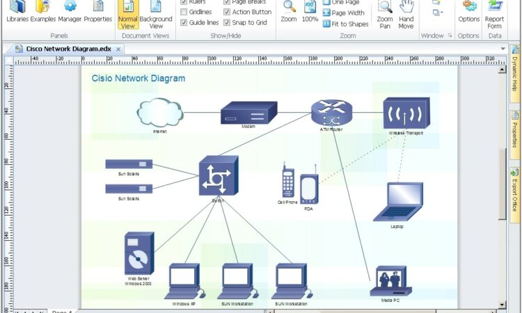 Edraw Max Network Diagram