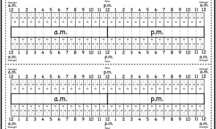 Elapsed Time Worksheet Maker