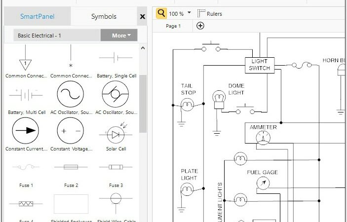 Electrical Schematic Diagram Example