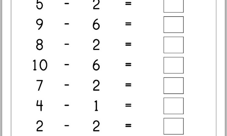 Elementary School Worksheets For Math