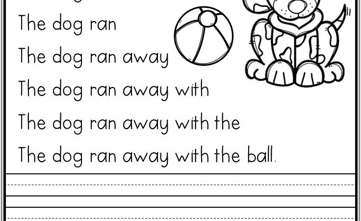 English Reading Worksheet For Grade 1