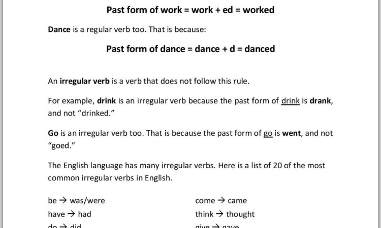 English Worksheet Present Tense