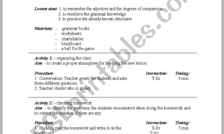 English Worksheets Degrees Of Comparison