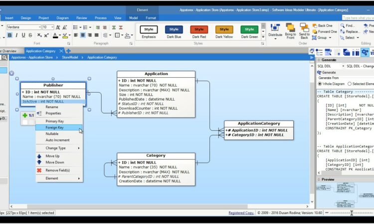 Entity Relationship Diagram Tool Free Download