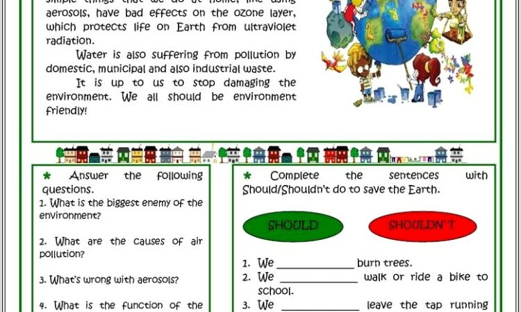 Esl Worksheet Reading Comprehension