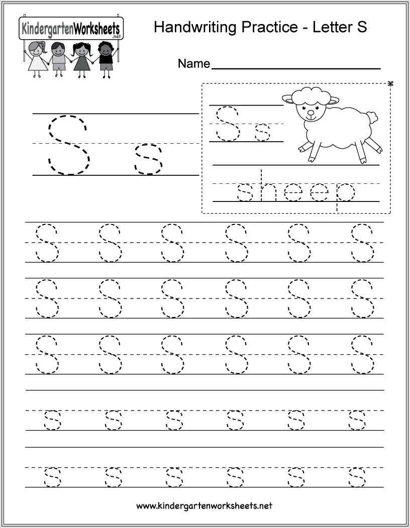 Esl Writing Worksheets For Kindergarten