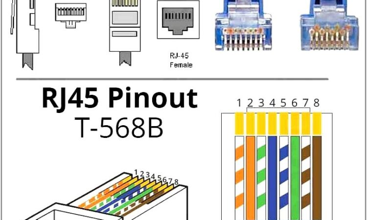 Ethernet Cable Wiring Diagram Type B