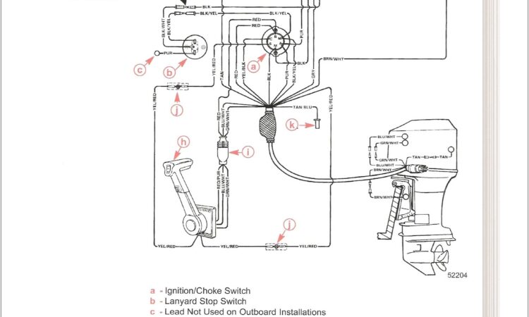 Evinrude Etec Ignition Switch Wiring Diagram