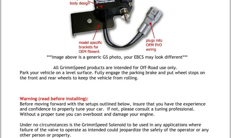 Evo 8 Boost Solenoid Diagram