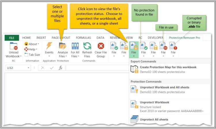 Excel 2007 Break Protected Sheet Password