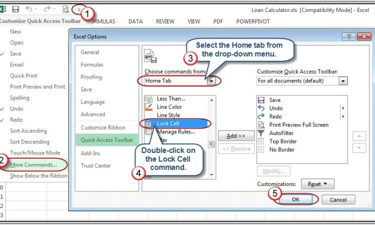 Excel 2007 Protect Cells In Worksheet