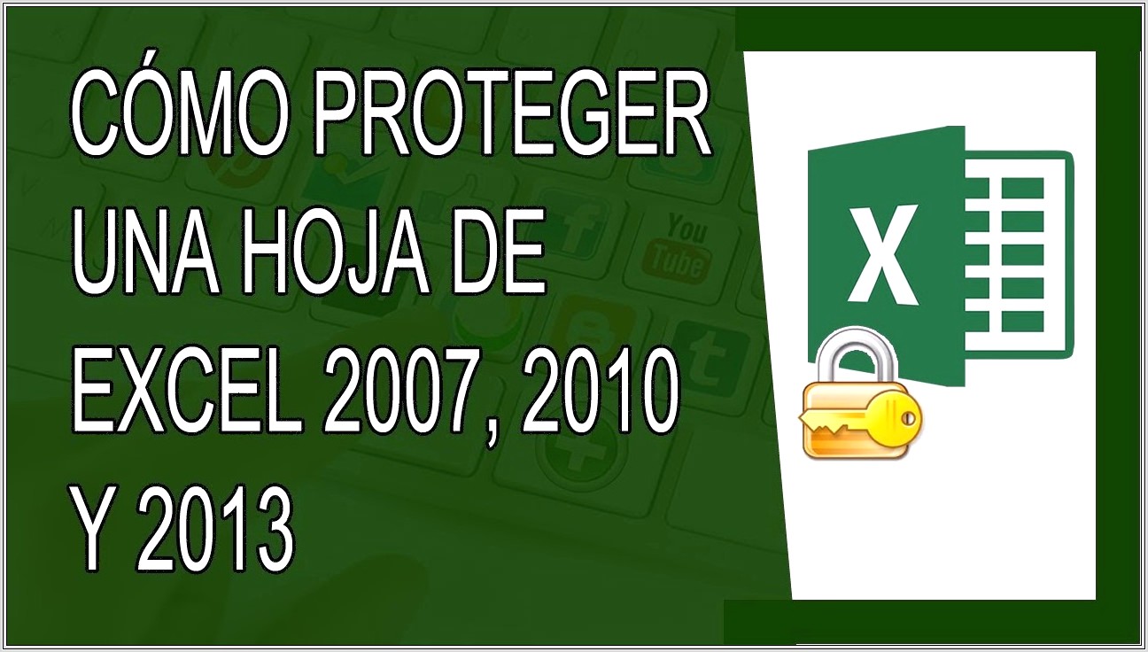 Excel 2007 Protect Sheet Password