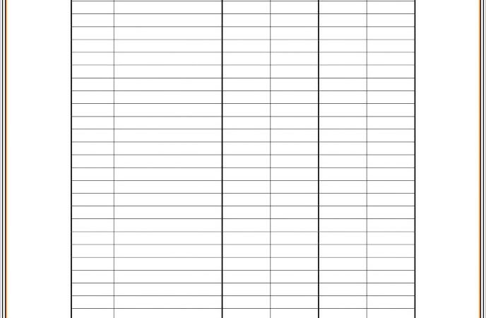 Excel Accounting Worksheet Template