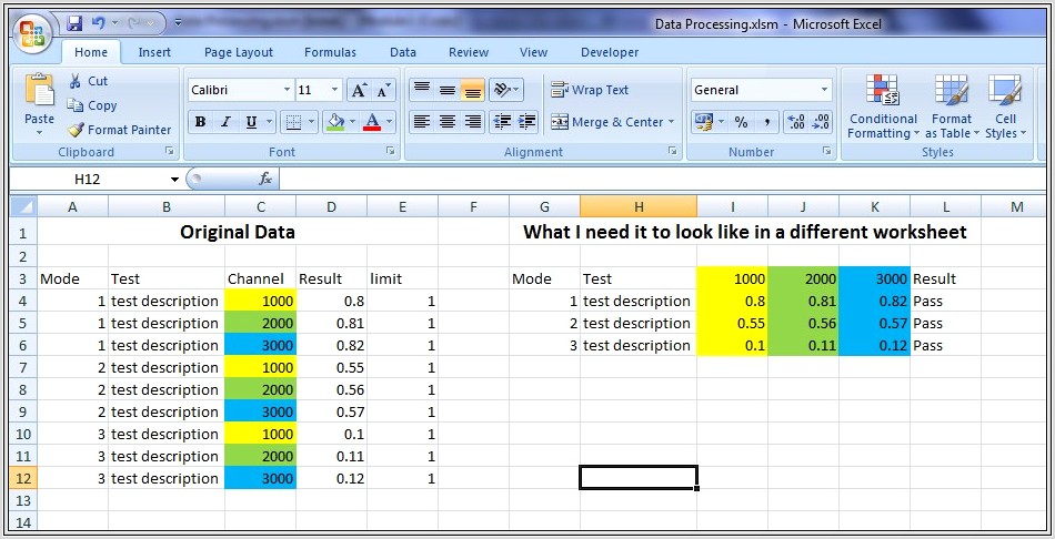 Excel Copy Column Between Worksheets