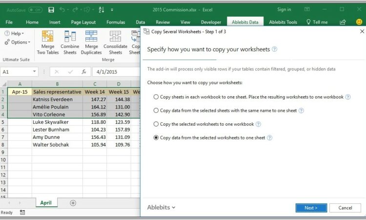 Excel Copy One Worksheet To Another Workbook