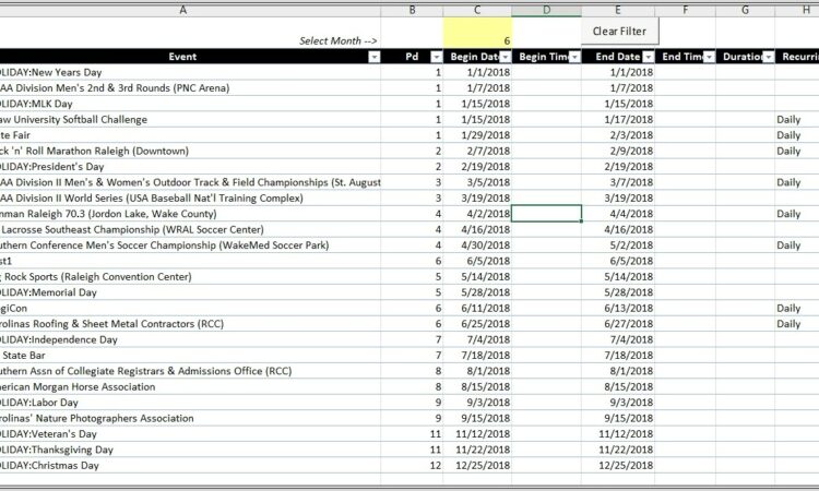 Excel Event Worksheet Open