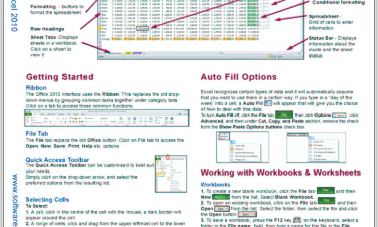 Excel Macro Cheat Sheet