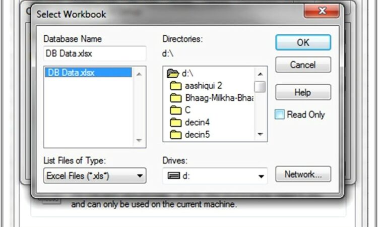 Excel Macro Workbook Select