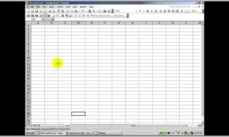 Excel Multiple Copies Of Worksheet