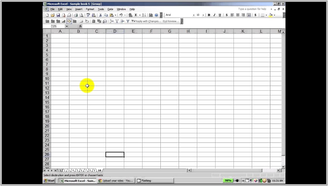 Excel Multiple Copies Of Worksheet