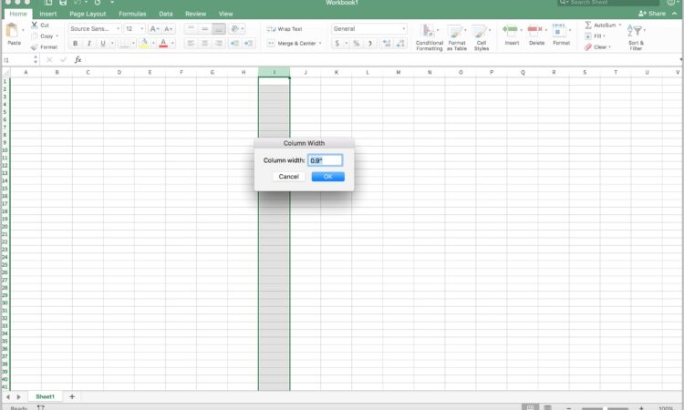 Excel Vba Change Column Width Pixels