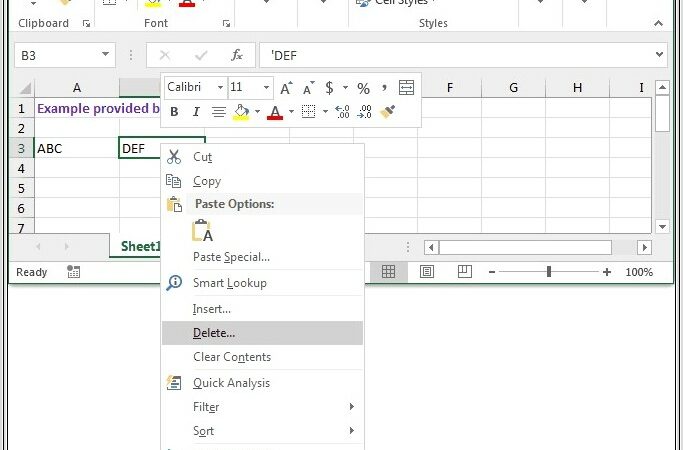 Excel Vba Delete Entire Sheet Row Popup