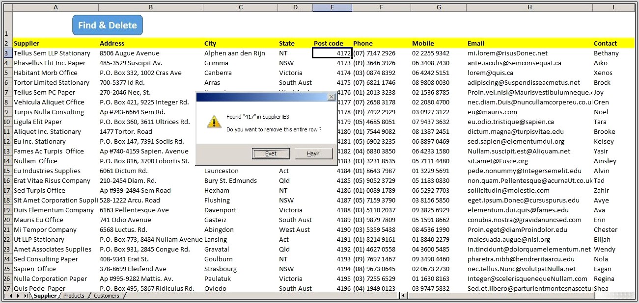 Excel Vba Delete Sheet Alert