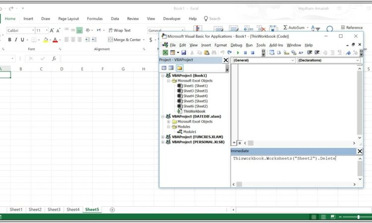 Excel Vba Delete Worksheet Without Message