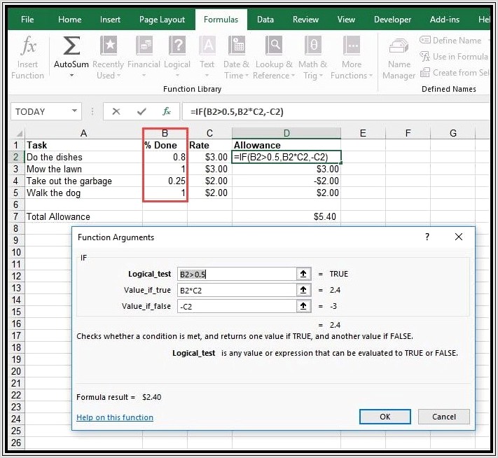 Excel Vba Nested Worksheet Functions