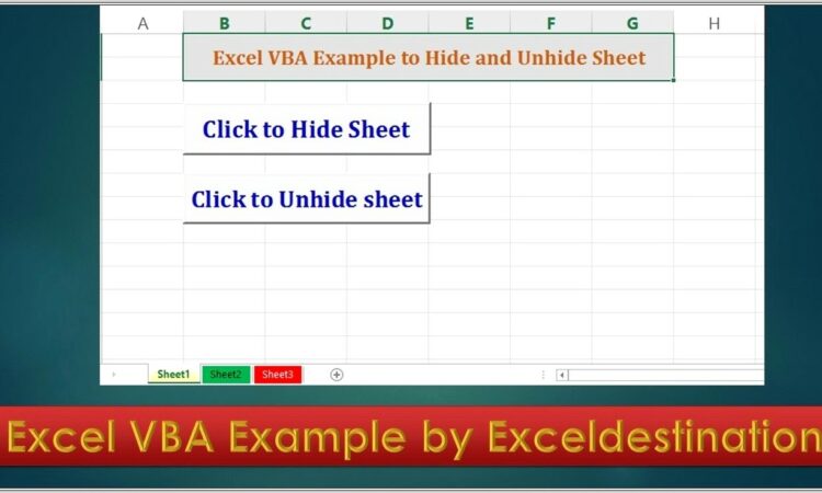 Excel Vba Open Hidden Worksheet