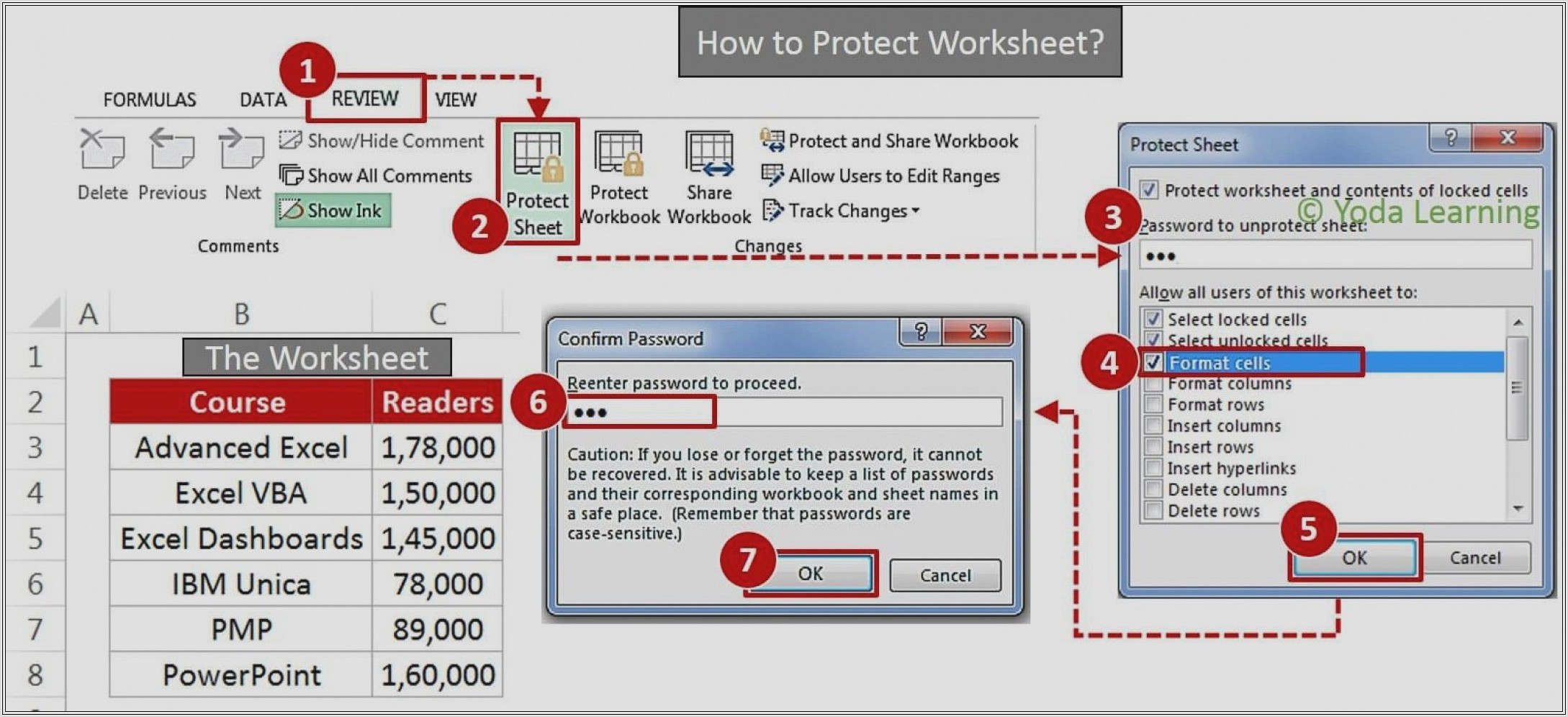 Excel Vba Protect Sheet With Password
