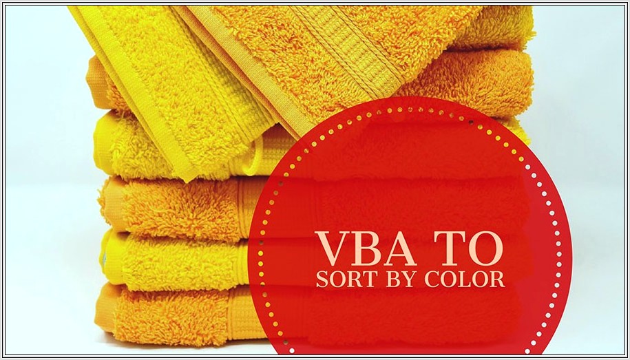 Excel Vba Sort By Color