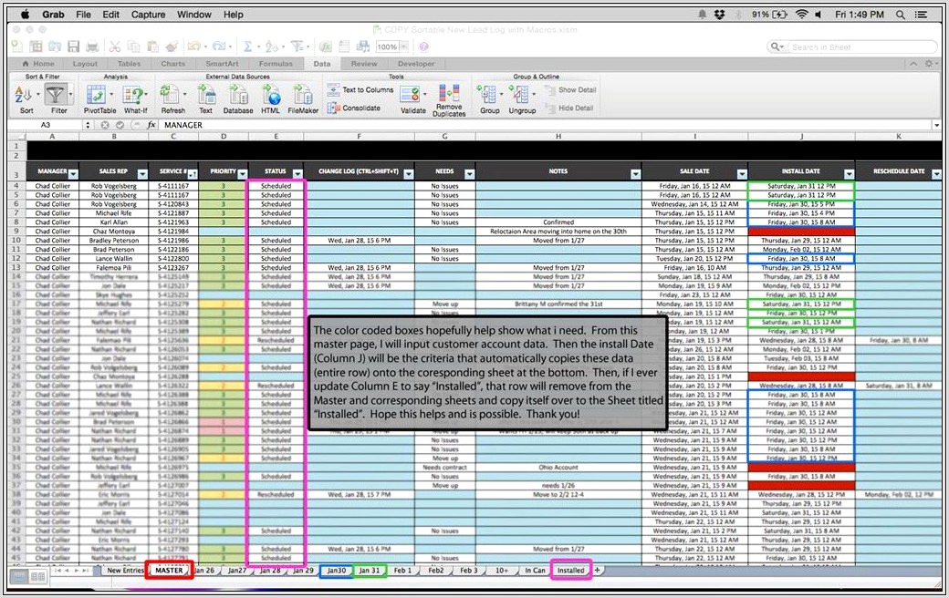 Excel Vba Sort Filtered Data