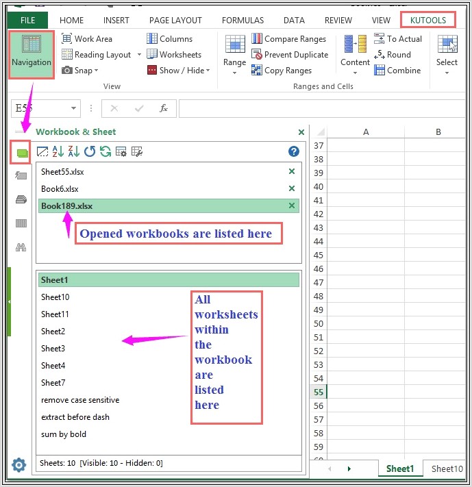 Excel Vba Worksheet Name Select