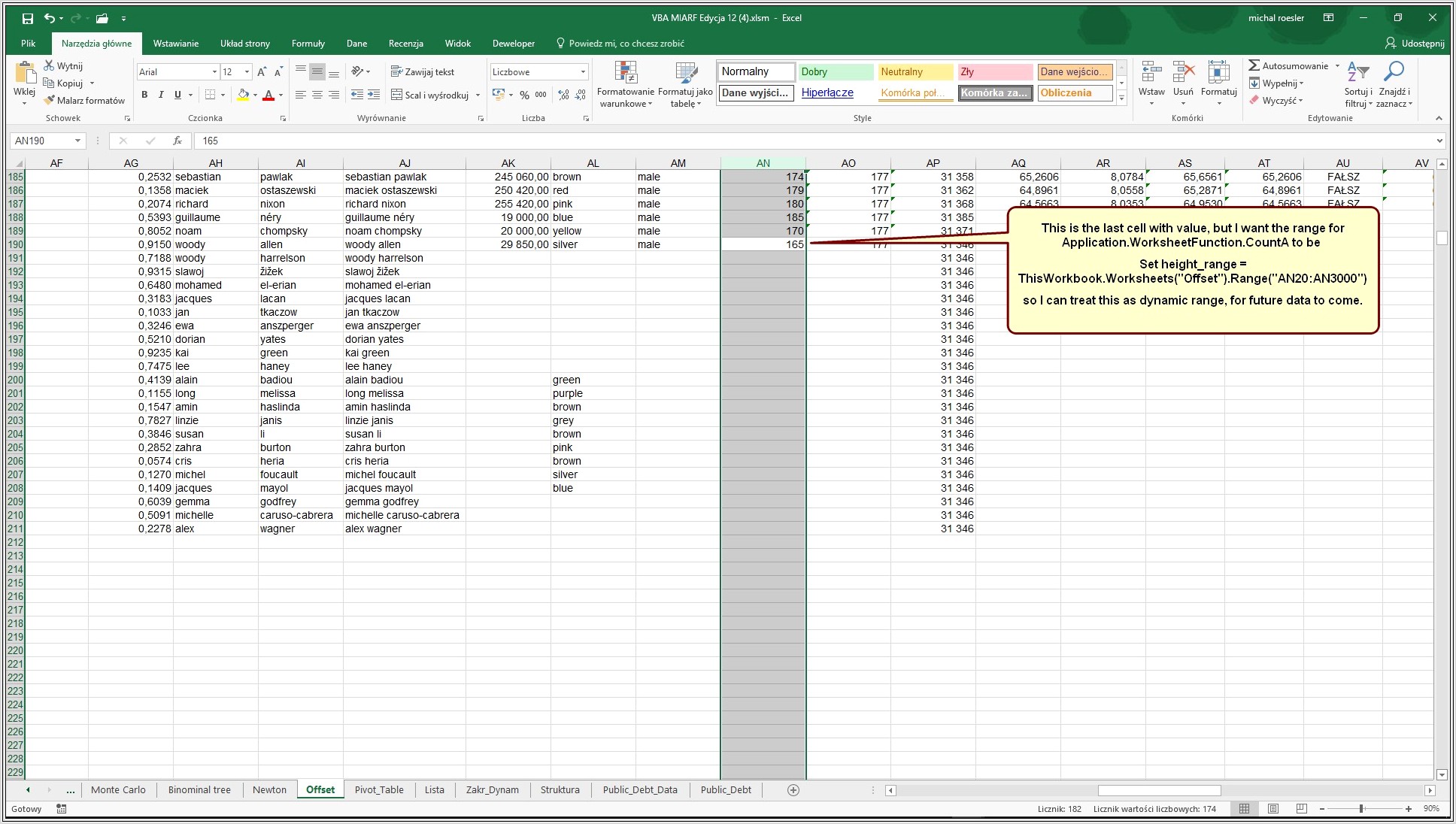 Excel Vba Worksheetfunction Counta Range