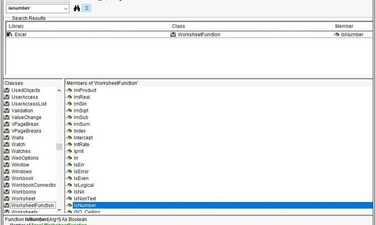 Excel Vba Worksheetfunction Search